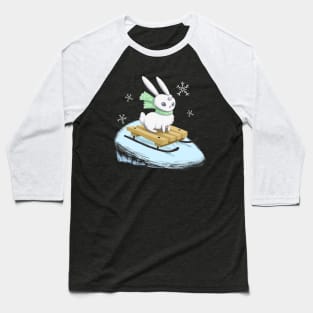 Winter rabbit Baseball T-Shirt